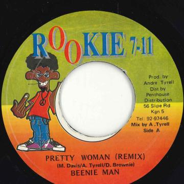 【中古】ジャマイカ7” Beenie Man Pretty Woman (Remix) NONE Rookie 7-11 /00080