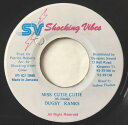 【中古】ジャマイカ7” Dugsy Ranks Miss Cutie Cutie NONE Shocking Vibes /00080