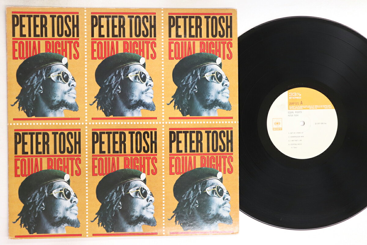【中古】LP Peter Tosh Equal Rights 25AP571 CBS SONY /00260