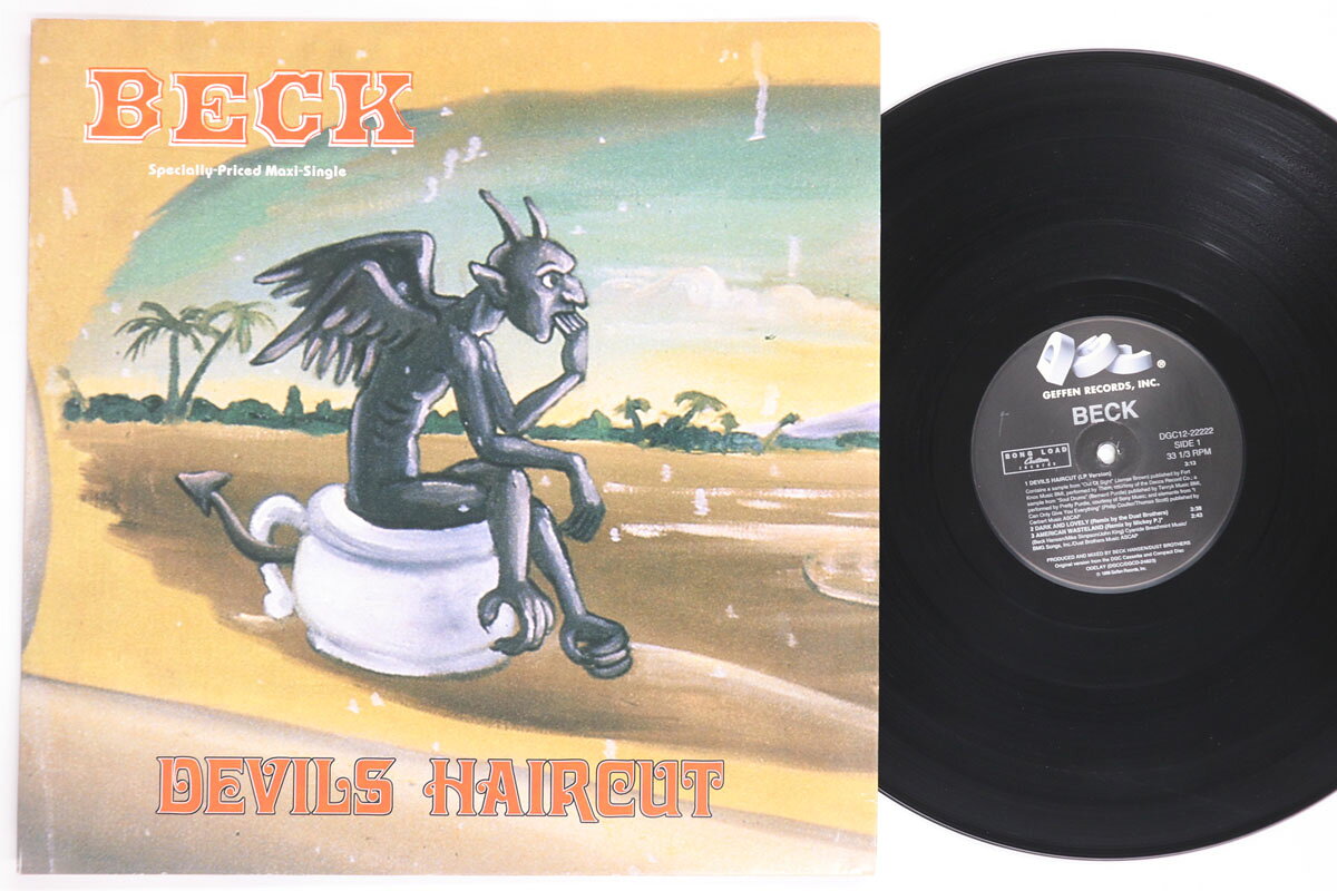 【中古】12” Beck Devils Haircut DGC1222222 DGC /00250
