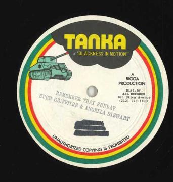 Other - 【中古】ジャマイカ12” Hugh Griffiths (3) And Angela Remember That Sunday none Tanka /00250