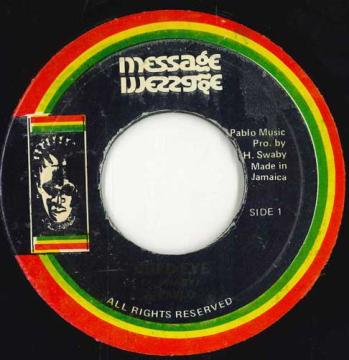 【中古】ジャマイカ7” Augustus Pablo Third Eye none Message /00050