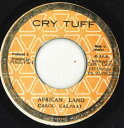 【中古】ジャマイカ7” Carol Kalphat African Land none Cry Tuff /00050