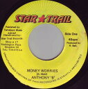 【中古】ジャマイカ7” Anthony B Money Worries NONE Star Trail /00080