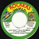 【中古】7” Papa B & Ninja Ford Gun Dont Talk Or Smile none Rockers World /00050(2)