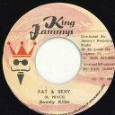 【中古】ジャマイカ7” Bounty Killer Fat & Sexy NONE King Jammys /00080