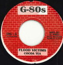【中古】7” Cocoa Tea 86 Flood / Love Song none Big-G Production /00050