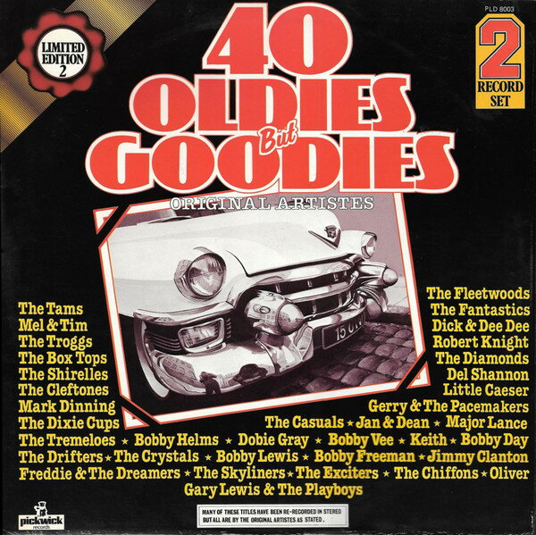 【中古】英2LP Various 40 Oldies But Goodies PLD8003 Pickwick Records /00520