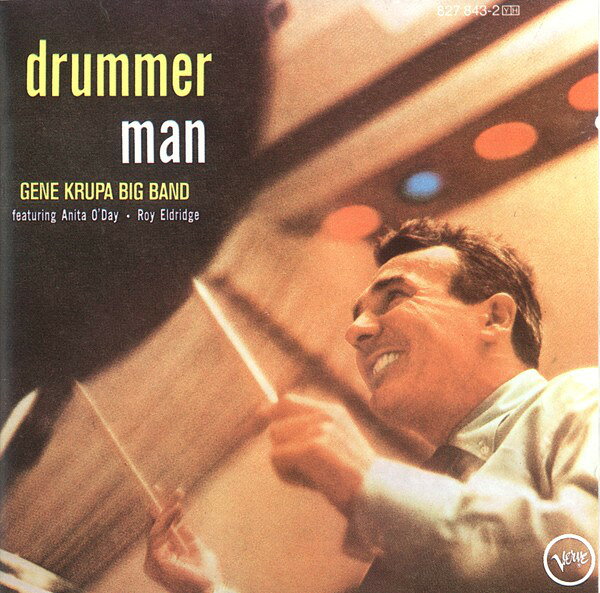 輸入CD Gene Krupa &amp; His Swinging Big Band, Anita ODay - Roy Eldridge Drummer Man 8278432 Verve Records /00110