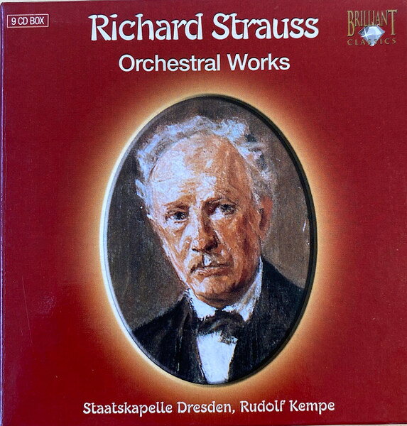 【中古】独9CD Staatskapelle Dresden, Rudolf Kempe Richard Strauss Orchestral Works 7591 BRILLIANT CLASSICS /00280