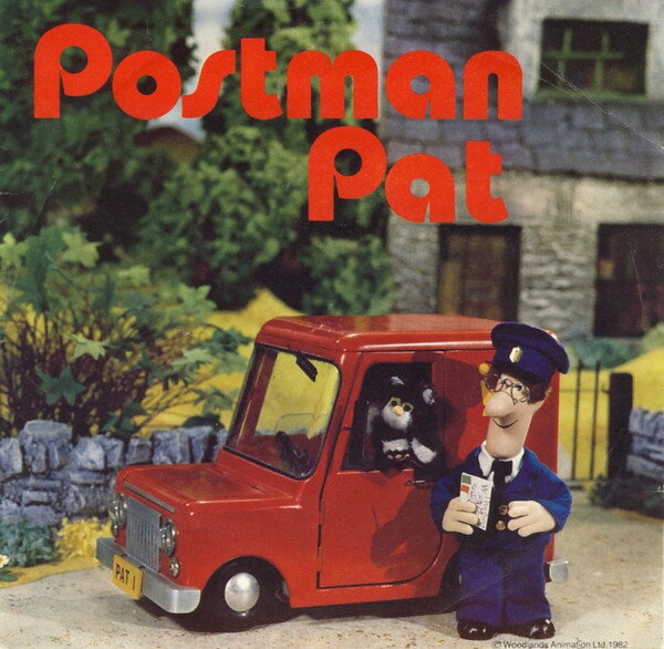 【中古】英7” Ken Barrie Postman Pat PP001 Post Music /00080