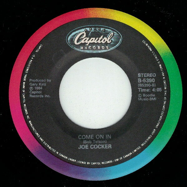 加7” Joe Cocker Crazy In Love B5390 CAPITOL /00080
