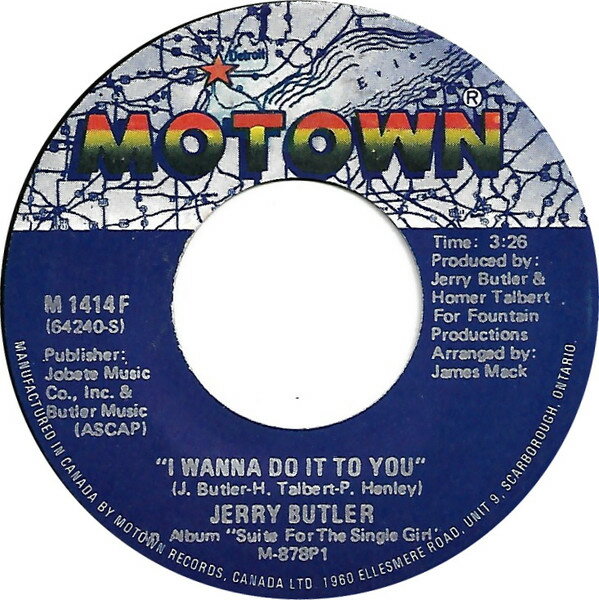 ・アーティスト Jerry Butler ・タイトル I Wanna Do It To You / I Don't Wanna Be Reminded ・レーベル・型番 MOTOWN M1414F ・フォーマット 7インチレコード ・コンディション(盤) 良い (VG+) ・コンディション(ジャケット) プレインカバー（元ジャケット／カバー無し） ・コンディション(帯) オビなし ・特記事項 サンプル画像です。実際の商品の画像ではありません 商品写真はバーコード/カタログ番号に対応したサンプル画像ですので、お送りする商品の画像ではありません。帯やライナーなどの付属品は、特記事項に記載されている場合のみ含まれます。プロモやカラーレコードなどの仕様についても、該当する場合のみ特記事項に記載しています。 【ご購入前に必ずご確認ください】 ・本店サイト(www.recordcity.jp)とは価格、送料が違います ・本店サイト、その他支店のオーダーとは同梱発送できません ・注文確定後に別の注文を頂いた場合、注文同士の同梱は致しかねます。 ・別倉庫から発送しているため、店頭受け渡しは対応しておりません ・一部商品は他の通販サイトでも販売しているため、ご注文のタイミングによっては商品のご用意ができない場合がございます。 ・土日祝日はお休みです 金曜・祝前日9時以降のご連絡またはご入金は、返答または発送が週明け・祝日明けに順次対応となります。 ・ご購入後のキャンセル不可 ご購入後のキャンセルはいかなる理由においてもお受けできません。ご了承の上、ご購入くださいませ。 ・日本郵便(ゆうパック/ゆうメール)によるお届けになります。 ・中古品であることをご理解ください 当ストアでは中古商品を主に販売しております。中古品であることをご理解の上ご購入ください。また、一部商品はRecordCityオンラインストアで試聴可能です。 ・返品について お客様のご都合による返品は一切承っておりません。 表記の内容と実際の商品に相違がある場合、また針飛び等で返品・返金をご希望される場合は、商品の到着後1週間以内にご連絡ください。商品の返送をこちらで確認後、キャンセル・返金を行います。 コンディションVG以下の商品は返品できません。プレイに影響のない表面のこすれ傷、プレス起因のノイズ盤は返品の対象外です。 【コンディション表記】 ・ほぼ新品(M-)(Like New) 完全な新品。未使用。当店ではほぼ使用しません ・非常に良い(EX)(Excellent) 中古盤として美品な状態。わずかな経年を感じるものの傷みを感じさせない、当店基準で最高の状態 ・良い(VG+)(Very Good Plus) 丁寧に扱われた中古品で、軽い使用感がみられる。 ・可(VG)(Acceptable) 使い込まれた中古品で、「良い」よりもさらに使用感がみられる。 ・悪い(VG-)(Bad) 状態が悪いアイテム。使用の保障はなく、再生不可、針飛び、目立つノイズがあるかもしれない。状態によるクレーム不可。返品不可。 ・非常に悪い(G)(Very Bad) 「悪い」よりさらに状態が悪いアイテム。使用の保障はなく、再生不可、針飛び、目立つノイズがあるかもしれない。状態によるクレーム不可。返品不可。 ・ジャンク(Fair)(Junk/Fair) 割れている、反っている、水ダメージがある、カビ、ジャケットが分離している、ひどい書き込み、ひどい擦れなど最低の状態。使用の保障はなく、再生不可、針飛び、目立つノイズがあるかもしれない。状態によるクレーム不可。返品不可。 ・ジャンク(Poor)(Junk/Poor) 割れている、反っている、水ダメージがある、カビ、ジャケットが分離している、ひどい書き込み、ひどい擦れなど最低の状態。使用の保障はなく、再生不可、針飛び、目立つノイズがあるかもしれない。状態によるクレーム不可。返品不可。