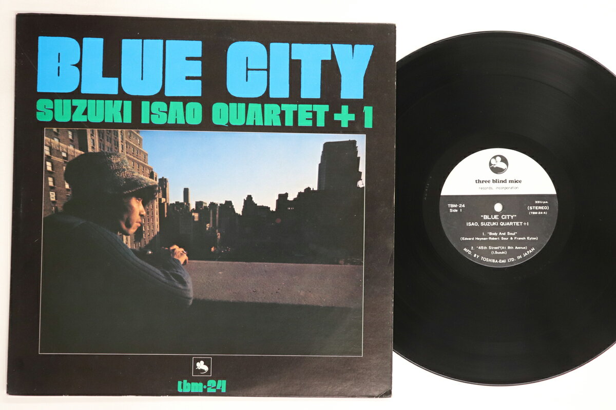 【中古】LP 鈴木勲 Blue City TBM24 THREE BLIND MICE /00260