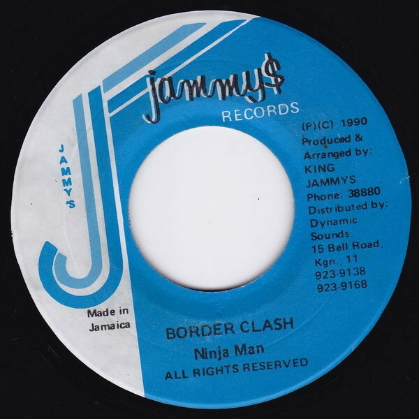 7” Ninjaman Border Clash NONE Jammys Records /00080
