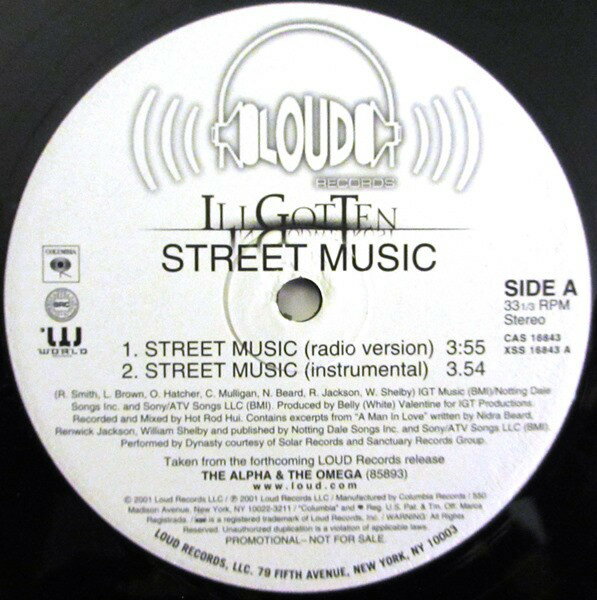 【中古】米12" I.G.T. Street Music CAS16843 Loud Records /00250