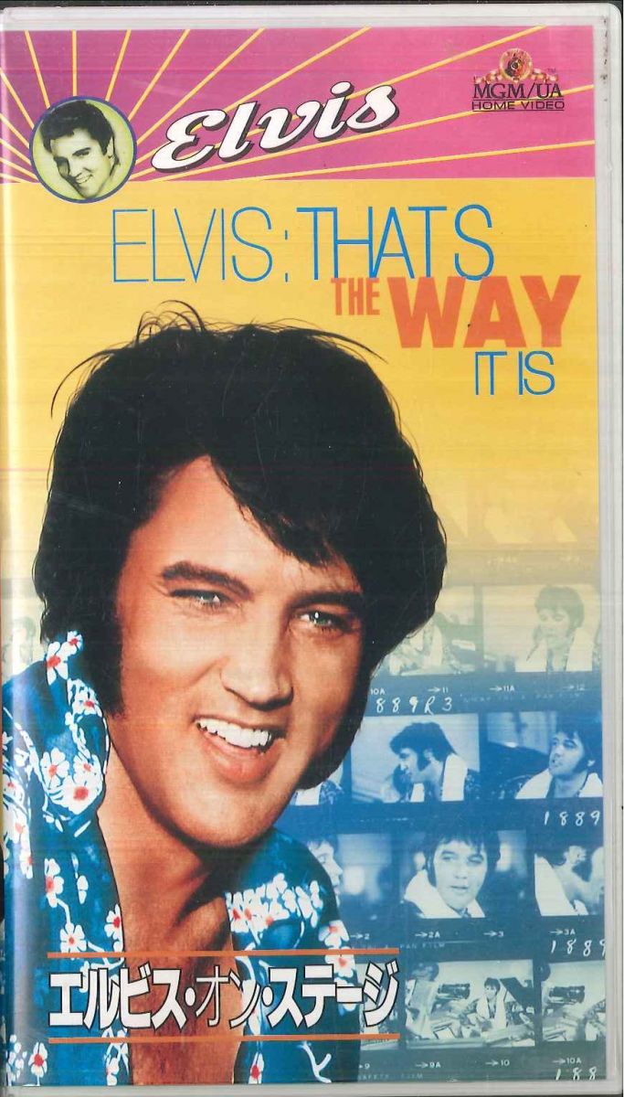 【中古】VHS Elvis Presley エルビス・オン・ステージ WR50373 MGM/UA /00300