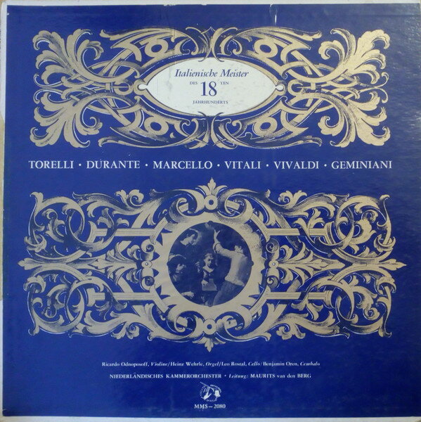 【中古】スイスLP Torelli, Durante, Marcello, Vi Italienische Meister Des 18. Jahrhunderts MMS2080 Musical Masterpiece /00260