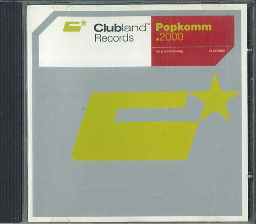 【中古】CD Various Popkomm .2000 POPKOMM1 CLUBLAND /00110