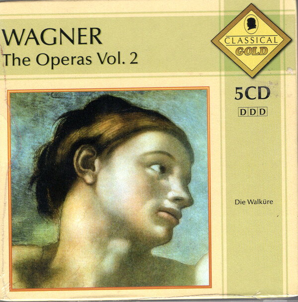 欧5CD Various Wagner: Operas Vol 2 CLG516 Classical Gold 未開封 /00142