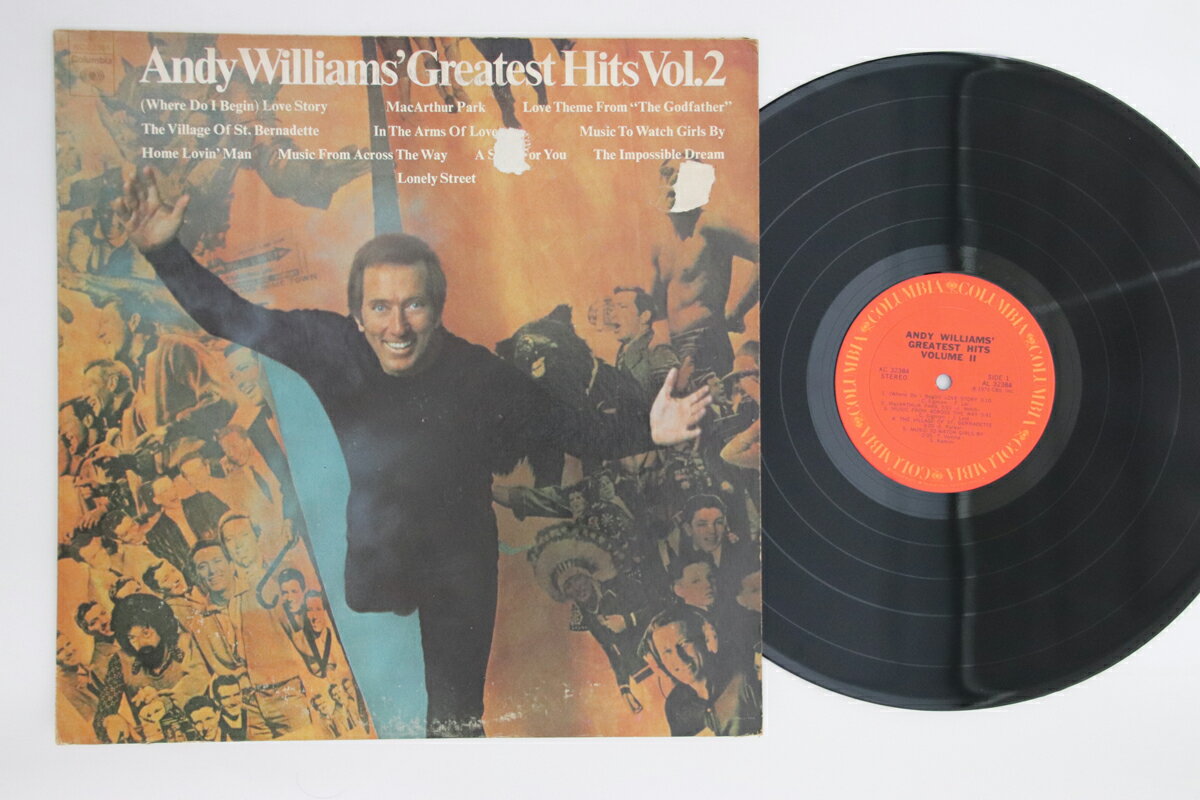 【中古】米LP Andy Williams Andy Williams Greatest Hits Vol. 2 KC32384 COLUMBIA /00260
