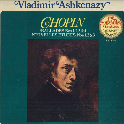 【中古】LP ヴラディーミル・アシュケナージ ショパン バラード全曲, 3つの新しい練習曲 SLC6045 LONDON /00400 【中古】LP ヴラディーミル・アシュケナージ ショパン バラード全曲, 3つの新しい練習曲 SLC6045 LONDON /00400