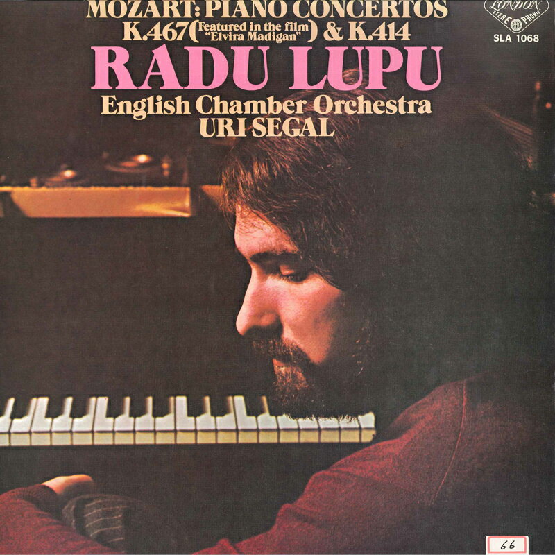 【中古】LP English Chamber Orchestra , Radu Lupu SLA1068 LONDON Japan Vinyl /00260