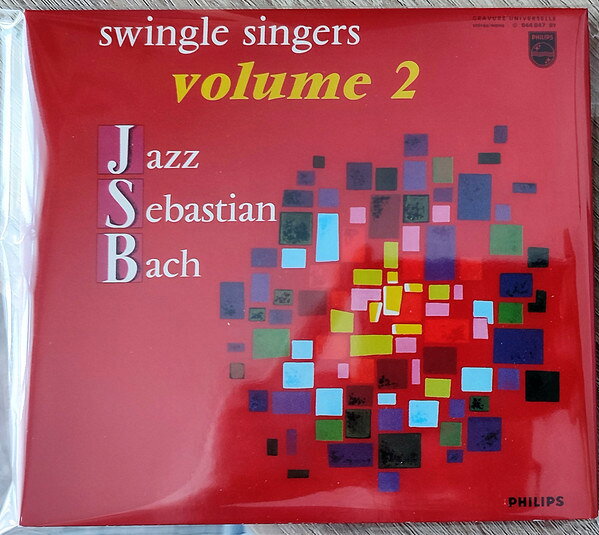 欧CD Swingle Singers Jazz Sebastian Bach 2 5425532 Philips /00110
