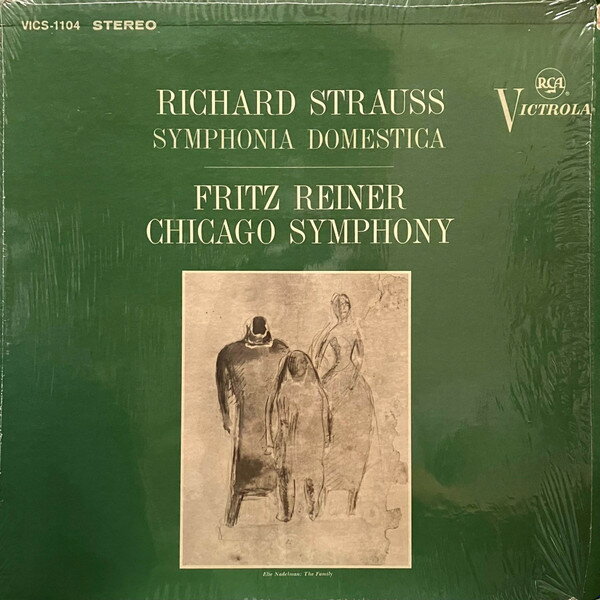 ・アーティスト Richard Strauss, Fritz Reiner, Chicago Symphony Orchestra ・タイトル Symphonia Domestica ・レーベル・型番 RCA Victrola VICS11...