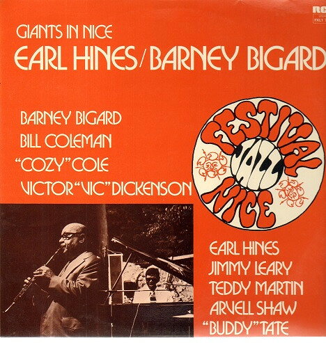 ・アーティスト Earl Hines / Barney Bigard ・タイトル Giants In Nice ・レーベル・型番 RCA FXL17156 ・フォーマット LPレコード ・コンディション(盤) 良い (VG+) ・コンディション(ジャケット) 良い (VG+) ・コンディション(帯) オビなし ・特記事項 サンプル画像です。実際の商品の画像ではありません 商品写真はバーコード/カタログ番号に対応したサンプル画像ですので、お送りする商品の画像ではありません。帯やライナーなどの付属品は、特記事項に記載されている場合のみ含まれます。プロモやカラーレコードなどの仕様についても、該当する場合のみ特記事項に記載しています。 【ご購入前に必ずご確認ください】 ・本店サイト(www.recordcity.jp)とは価格、送料が違います ・本店サイト、その他支店のオーダーとは同梱発送できません ・注文確定後に別の注文を頂いた場合、注文同士の同梱は致しかねます。 ・別倉庫から発送しているため、店頭受け渡しは対応しておりません ・一部商品は他の通販サイトでも販売しているため、ご注文のタイミングによっては商品のご用意ができない場合がございます。 ・土日祝日はお休みです 金曜・祝前日9時以降のご連絡またはご入金は、返答または発送が週明け・祝日明けに順次対応となります。 ・ご購入後のキャンセル不可 ご購入後のキャンセルはいかなる理由においてもお受けできません。ご了承の上、ご購入くださいませ。 ・日本郵便(ゆうパック/ゆうメール)によるお届けになります。 ・中古品であることをご理解ください 当ストアでは中古商品を主に販売しております。中古品であることをご理解の上ご購入ください。また、一部商品はRecordCityオンラインストアで試聴可能です。 ・返品について お客様のご都合による返品は一切承っておりません。 表記の内容と実際の商品に相違がある場合、また針飛び等で返品・返金をご希望される場合は、商品の到着後1週間以内にご連絡ください。商品の返送をこちらで確認後、キャンセル・返金を行います。 コンディションVG以下の商品は返品できません。プレイに影響のない表面のこすれ傷、プレス起因のノイズ盤は返品の対象外です。 【コンディション表記】 ・ほぼ新品(M-)(Like New) 完全な新品。未使用。当店ではほぼ使用しません ・非常に良い(EX)(Excellent) 中古盤として美品な状態。わずかな経年を感じるものの傷みを感じさせない、当店基準で最高の状態 ・良い(VG+)(Very Good Plus) 丁寧に扱われた中古品で、軽い使用感がみられる。 ・可(VG)(Acceptable) 使い込まれた中古品で、「良い」よりもさらに使用感がみられる。 ・悪い(VG-)(Bad) 状態が悪いアイテム。使用の保障はなく、再生不可、針飛び、目立つノイズがあるかもしれない。状態によるクレーム不可。返品不可。 ・非常に悪い(G)(Very Bad) 「悪い」よりさらに状態が悪いアイテム。使用の保障はなく、再生不可、針飛び、目立つノイズがあるかもしれない。状態によるクレーム不可。返品不可。 ・ジャンク(Fair)(Junk/Fair) 割れている、反っている、水ダメージがある、カビ、ジャケットが分離している、ひどい書き込み、ひどい擦れなど最低の状態。使用の保障はなく、再生不可、針飛び、目立つノイズがあるかもしれない。状態によるクレーム不可。返品不可。 ・ジャンク(Poor)(Junk/Poor) 割れている、反っている、水ダメージがある、カビ、ジャケットが分離している、ひどい書き込み、ひどい擦れなど最低の状態。使用の保障はなく、再生不可、針飛び、目立つノイズがあるかもしれない。状態によるクレーム不可。返品不可。