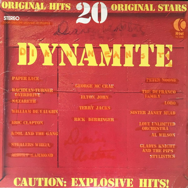 Artist Name: K - 【中古】米LP Various Dynamite TU236 K-Tel /00260
