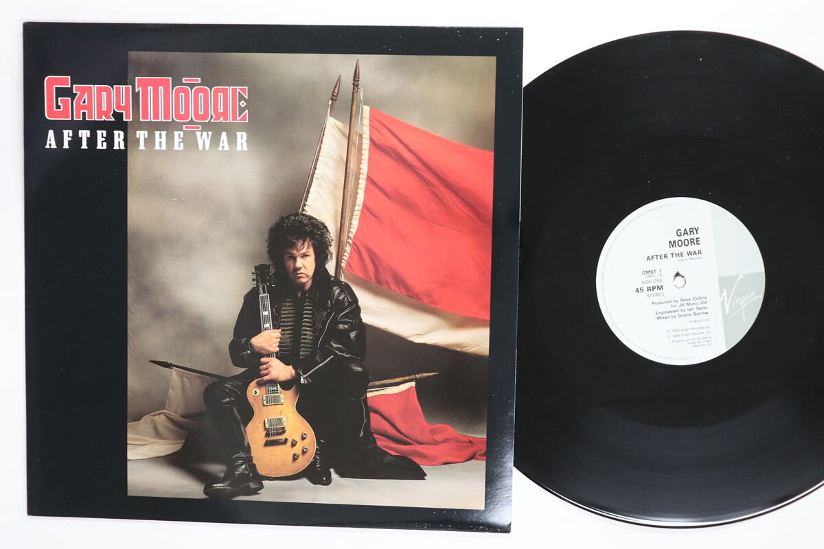 【中古】12” Gary Moore After The War / Over The Hills And Far Away / This GMST1 VIRGIN /00250