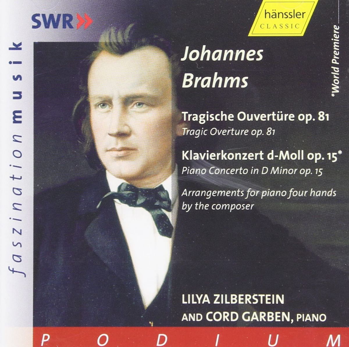 独CD Brahms TRAGIC OVERTURE-PIANO CD93075 /00110
