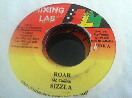 【中古】ジャマイカ7" Sizzla Roar none Mixing Lab /00080