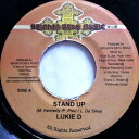 【中古】ジャマイカ7" Lukie D / Black Man Stand Up / Those Fools NONE Brighta Days Music /00080