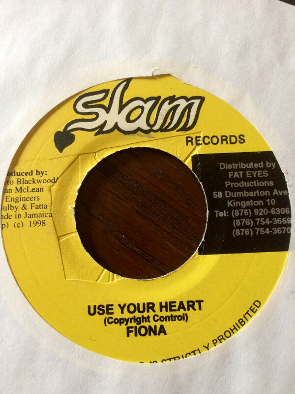 【中古】ジャマイカ7" Fiona Use Your Heart NONE Slam Records (2) /00080