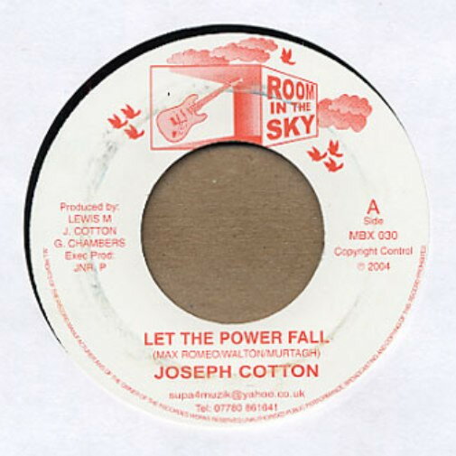 【中古】英7" Joseph Cotton Let The Power Fall MBX030 Room In The Sky /00080