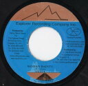 【中古】ジャマイカ7" Sizzla Woman Dainty NONE Explorer Recording Company Inc /00080(2)
