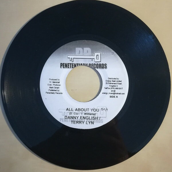 ジャマイカ7" Danny English / Terry Lynn All About You NONE Penetentiary Records /00080
