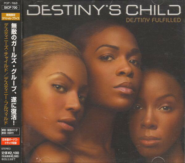 【中古】CD Destinys Child Destiny Fulfilled SICP700 Sony Records Intl Japan /00110