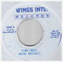 【中古】ジャマイカ7" Wayne Marshall High Grade NONE Wings Intl. Records /00080(2)