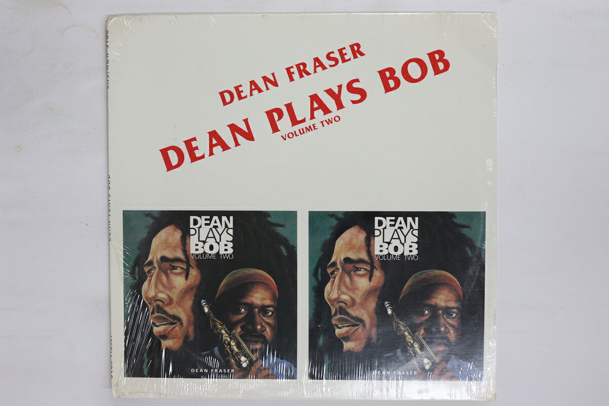 【中古】LP Dean Fraser Dean Plays Bob Volume Two RASA&amp;A3186 REAL AUTHENTIC SOUN 未開封 /00260