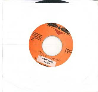 【中古】ジャマイカ7" Sajay Caan Done NONE HANDS & HEART /00080