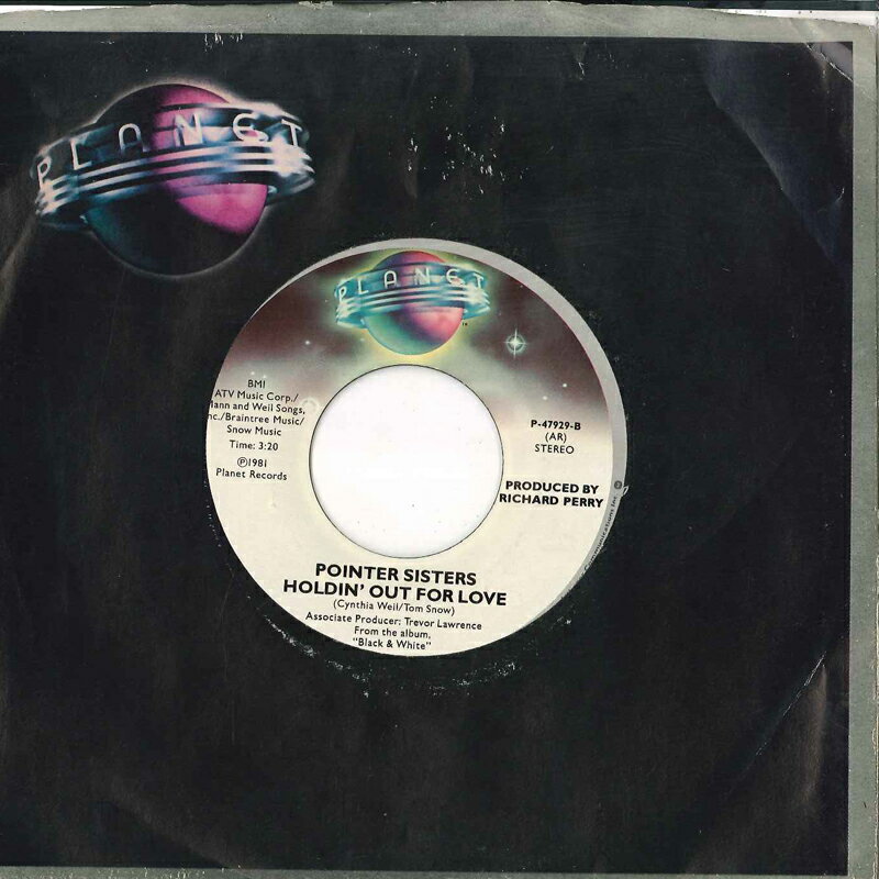 쥳ɥƥ ŷԾŹ㤨֡š۹7" Pointer Sisters Slow Hand / Holdin Out For Love P47929 PLANET /00080פβǤʤ493ߤˤʤޤ