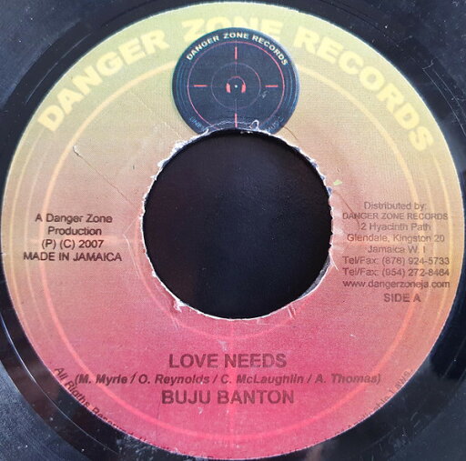 【中古】ジャマイカ7" Buju Banton / Mikey Pelpa, Paul "Lymie" Murray Love Needs / Emergency NONE Danger Zone Records (3) /00080 【中古】ジャマイカ7" Buju Banton / Mikey Pelpa, Paul "Lymie" Murray Love Needs / Emergency NONE Danger Zone Records (3) /00080