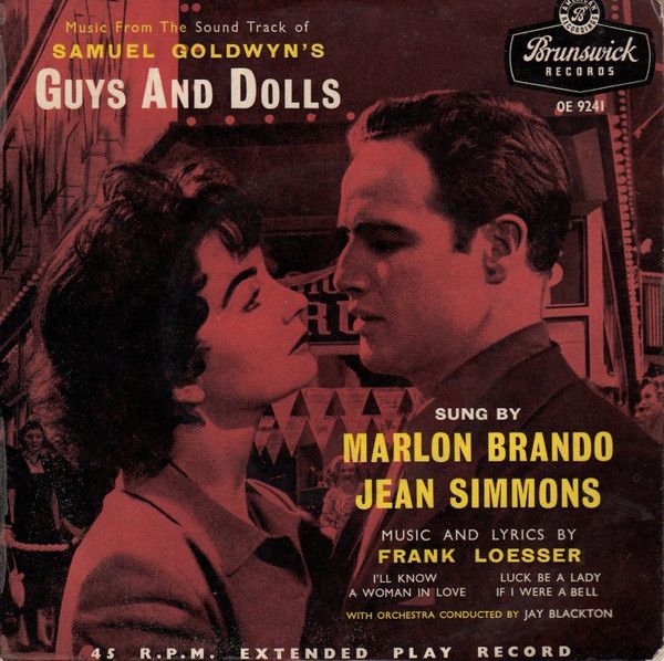 【中古】7インチ Marlon Brando / Jean Simmons ( Samuel Goldwyns Guys And Dolls OE9241 Brunswick