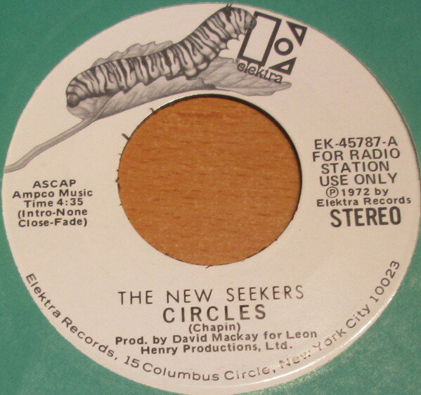【中古】米7" The New Seekers Circles EK45787 Elektra /00080