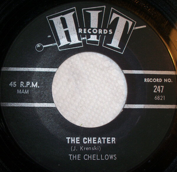 【中古】米7&quot; The Chellows / Ed Hardin The Cheater / Sure Gonna Miss Her 247 Hit Records (4) /00080