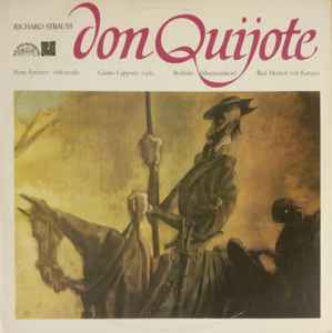【中古】チェコスロバキアLP Richard Strauss - Pierre Fourn Don Quijote 1101146 Supraphon /00260