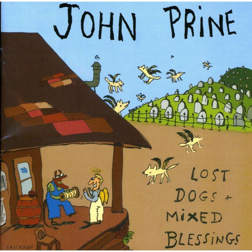 2discs LP John Prine Lost Dogs &amp; Mixed Blessings OBR013 OH BOY 未開封 /00520